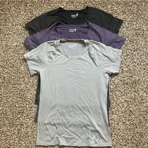 3 Smartwool Womens Baselayer Shirts Size Medium